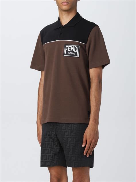 fendi polo black|Fendi polo men.